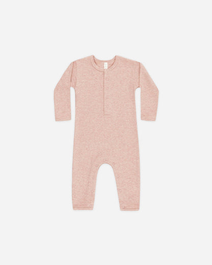 Ribbed Jumpsuit - Rose