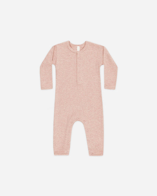 Ribbed Jumpsuit - Rose