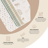 Burp Cloth Set - Farmhouse
