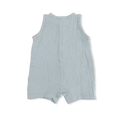 Muslin Romper - Cloud