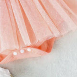 Blush Double Bow Tutu Dress