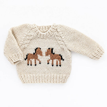 Knit Sweater Natural - Pony