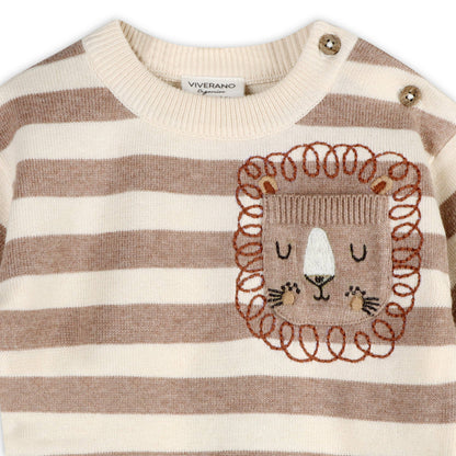 Lion Knit Pullover & Pants