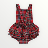 Plaid Christmas Romper