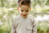 Inti The Label - Raglan Playwear Set in Pale Grey