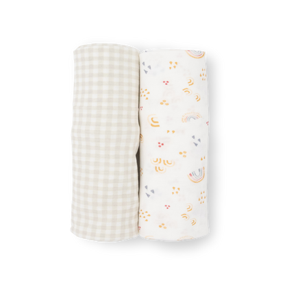 Stretch Knit Swaddle 2 Pack