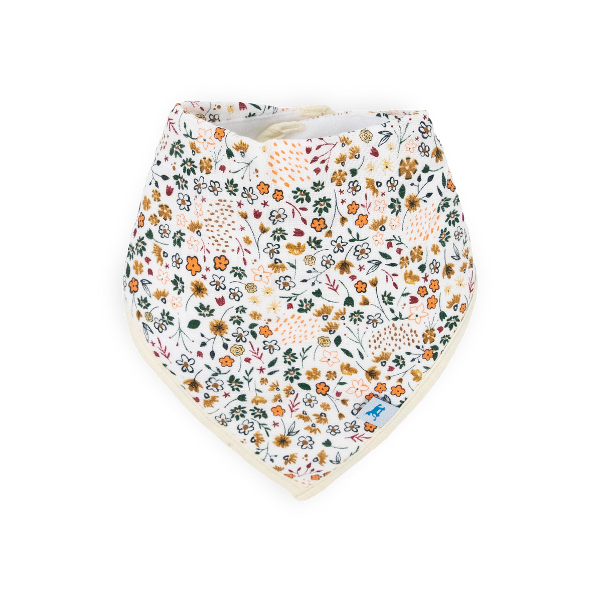 Muslin/Fleece Bib 4 Pack