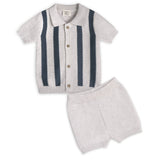 Viverano - Stripe Knit Set Organic