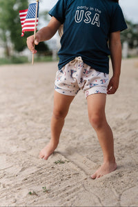 Americana Shorties in USA Flag
