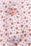 HIGHLAND CUTIE SWADDLE & BEANIE