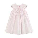 Scallop Collar Dress - Bunnies