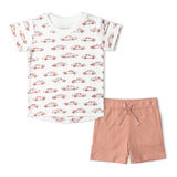 Organic Shorts Set - Cars