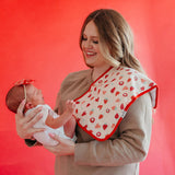 3 Pack Premium Burp Cloths - Clementine