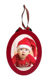 Babyprints Holiday Photo Ornament with Clean-Touch Ink Pad