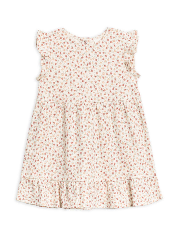 Organic Tilly Tiered Dress - Joy Floral