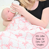 Beautiful Bows Muslin Quilt
