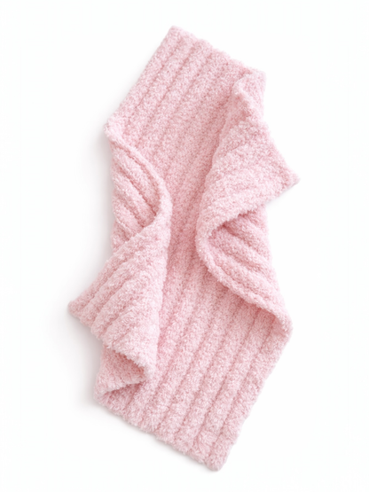 Wave Mini Blanket Pink