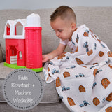 How We Roll Muslin Swaddle Blanket