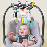 Itzy Bitzy Spiral Car Seat Activity Toy: Farm