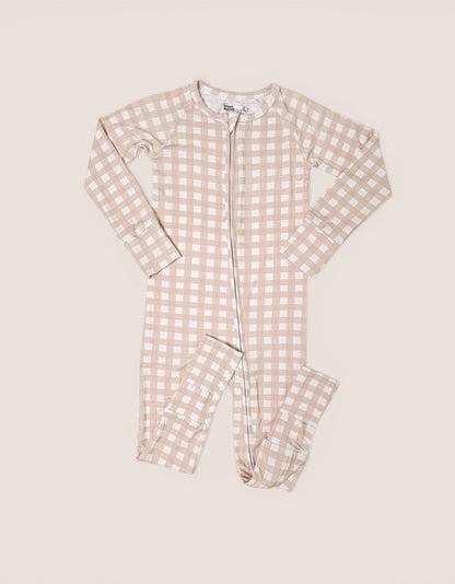 Convertible PJ - Pink Gingham