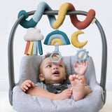 Bitzy Bespoke Itzy Bitzy Spiral Car Seat Activity Toy: Pastel