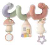Bitzy Bespoke Itzy Bitzy Spiral Car Seat Activity Toy: Pastel