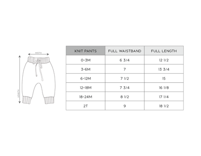 babysprouts - Knit Pants - Salmon Pink