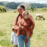 goumikids - Knit Cotton Baby Stay-On Boots - Clay