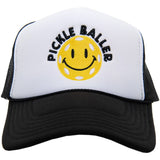 Katydid - Pickle Baller Foam Trucker Hat: Black and White