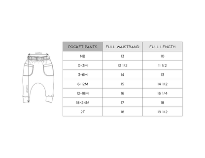 babysprouts - Pocket Pants - Storm