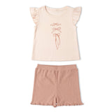 Organic Shorts Set - Bows