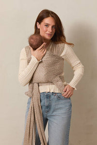 Solly Baby - Cream Floral Wrap