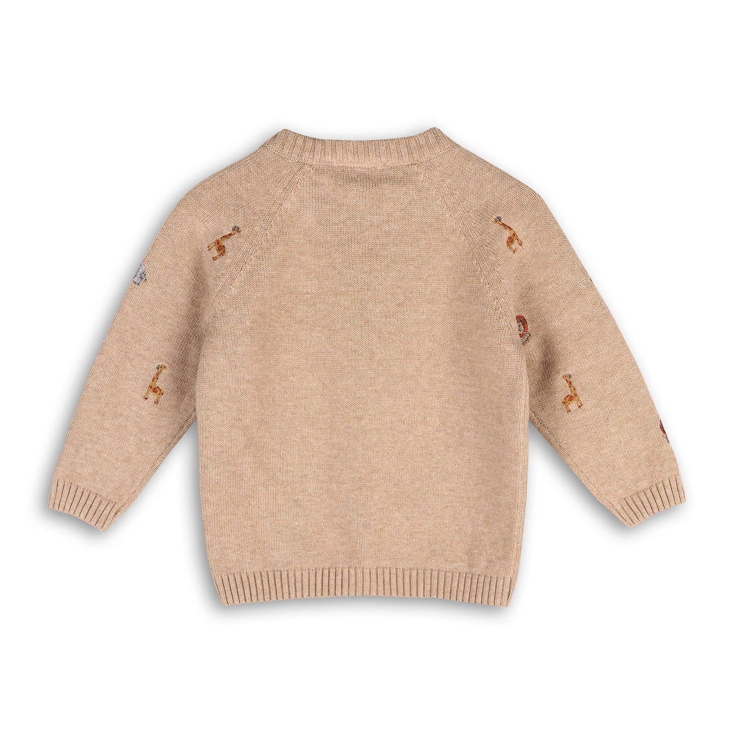 Oat Baby Sweater - Safari