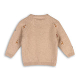 Oat Baby Sweater - Safari