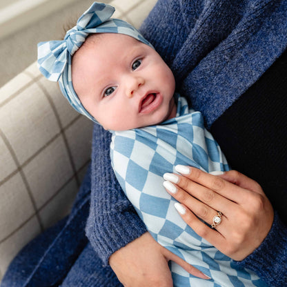 Knit Swaddle Blanket - Miles