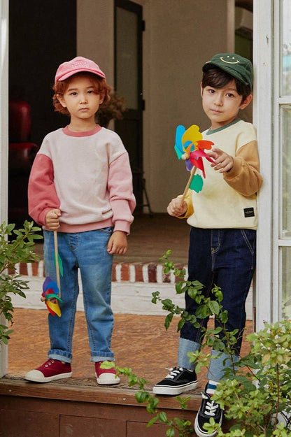 Multi Color Block Sweatshirt