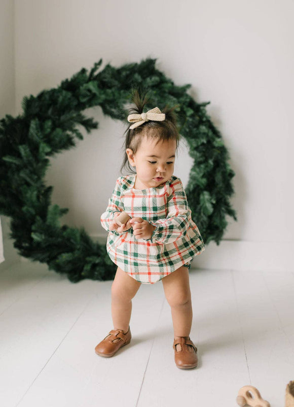 Ollie Jay - Thalia Poplin Romper in Classic Plaid