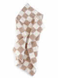 Check Mini Blanket, Cocoa