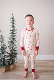 Two-Piece Pajama Set - Gingerbread