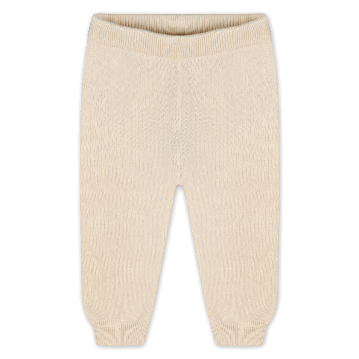Organic Sweater Knit Pants - Natural