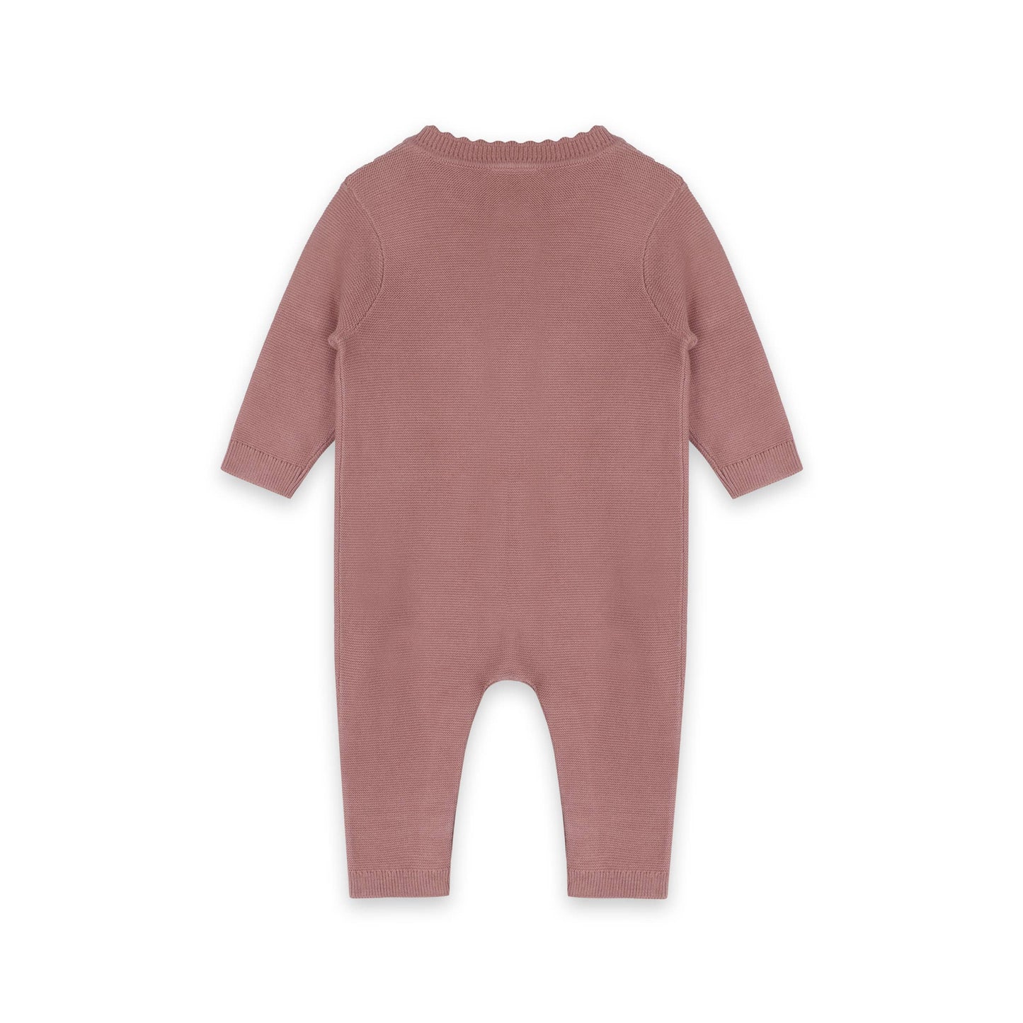 Chunky Knit Jumpsuit - Mauve