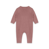Chunky Knit Jumpsuit - Mauve