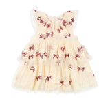 Sequin Bow Tulle Dress