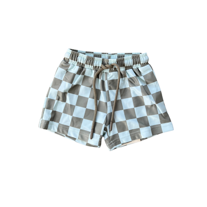 Swim Shorts - Checker