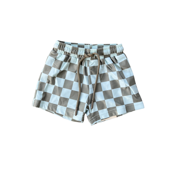 babysprouts - Swim Shorts - Checker