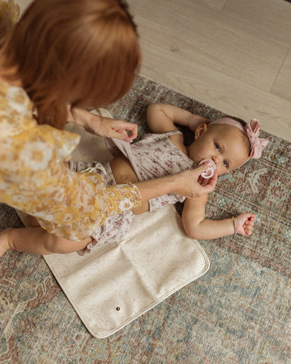 Vegan Leather Baby Changing Mat