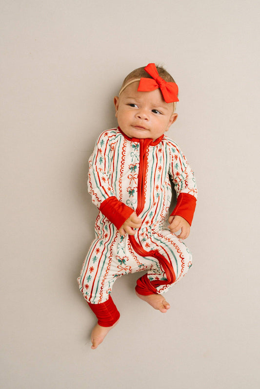 LOS Bamboo Sleeper - Christmas Bow