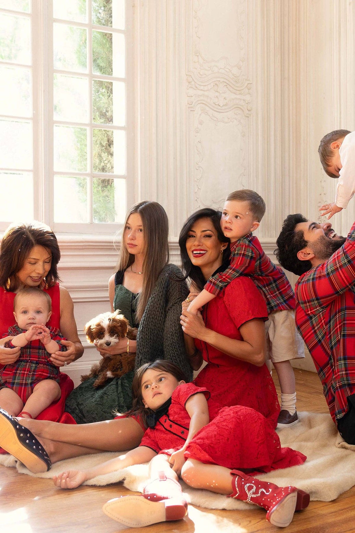 John Shirt in Holiday Plaid