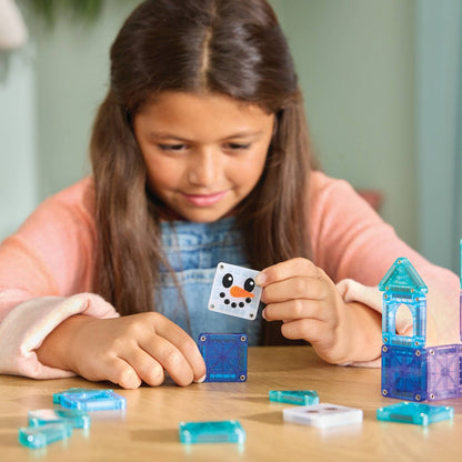 Magna-Tiles Winter Wonder 26-Piece Travel Set