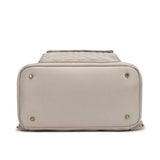 Luli Bebe - Monaco Diaper Bag | Pearl White